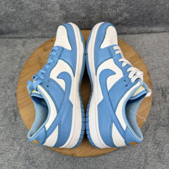 Nike Dunk Low Shoes Mens Size 9.5 Blue White Skateboarding Sneakers BQ6817-007